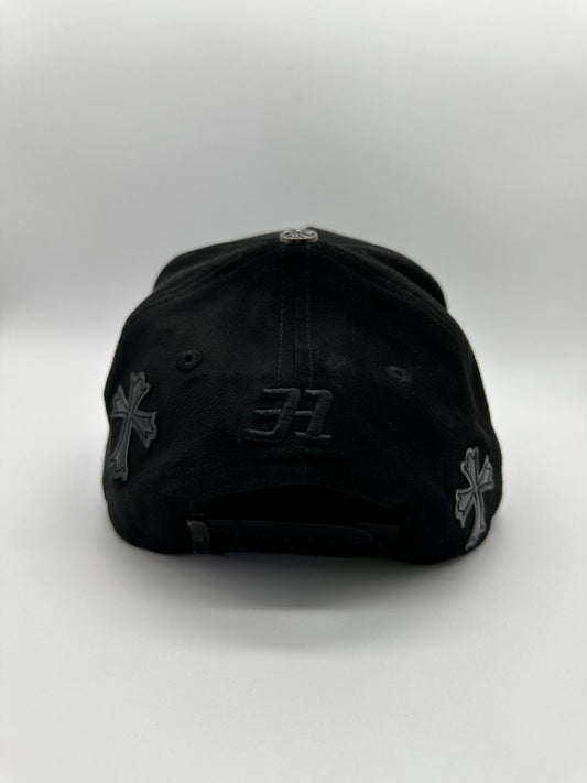 "LA CHROME BLACK IN BLACK SILVER"